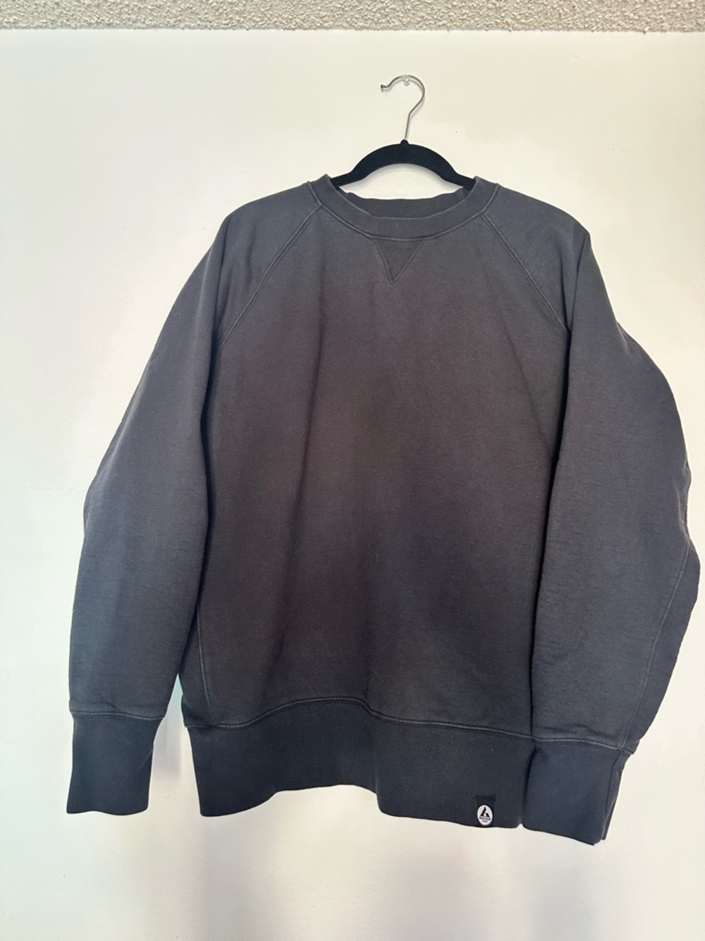 American‎ Giant Men's Black Crewneck Sweatshirt